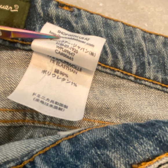 Eddie Bauer Flared Split Hem Medium Wash Denim Jeans Women’s Size 12 - Picture 11 of 12